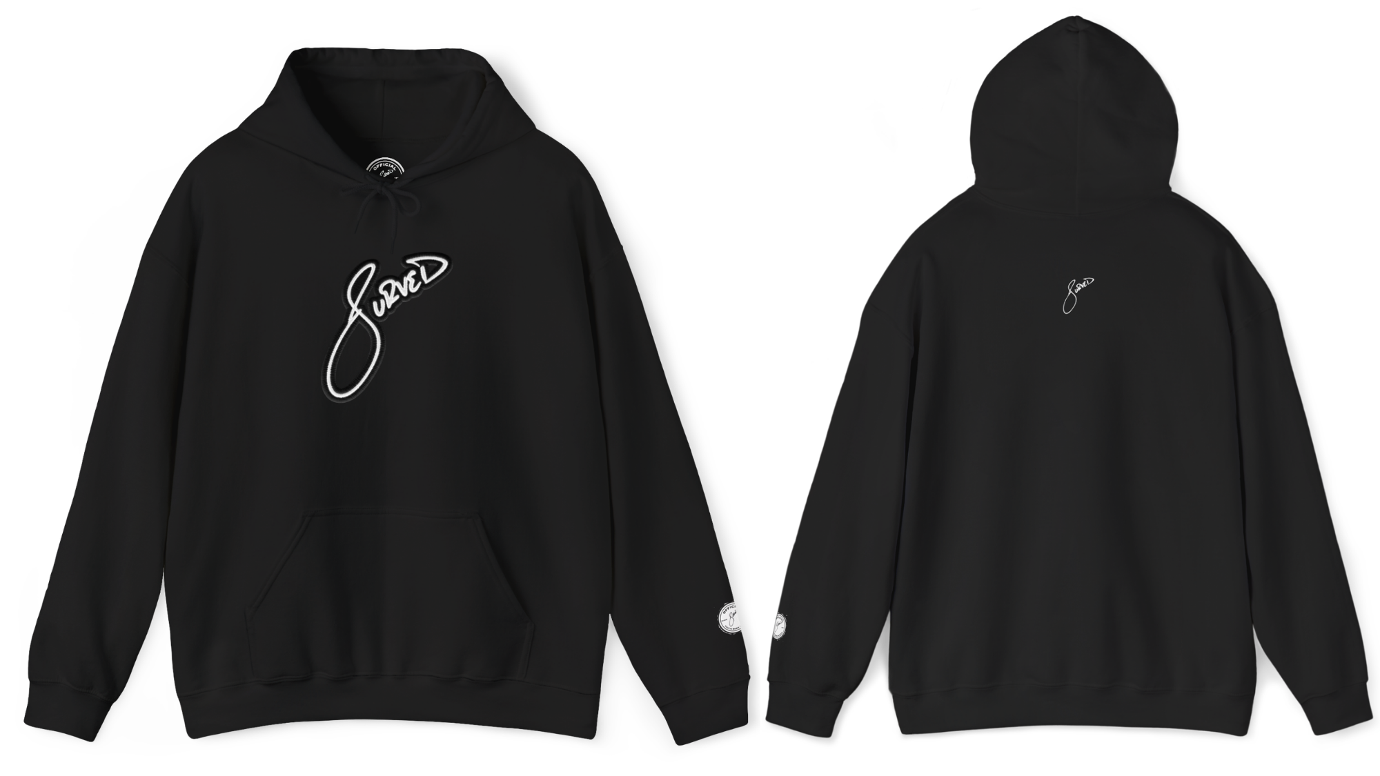 Surved Signature  Hoodie
