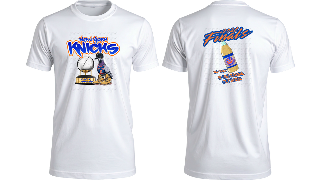 NY Knicks NBA Finals Pigeon Tee
