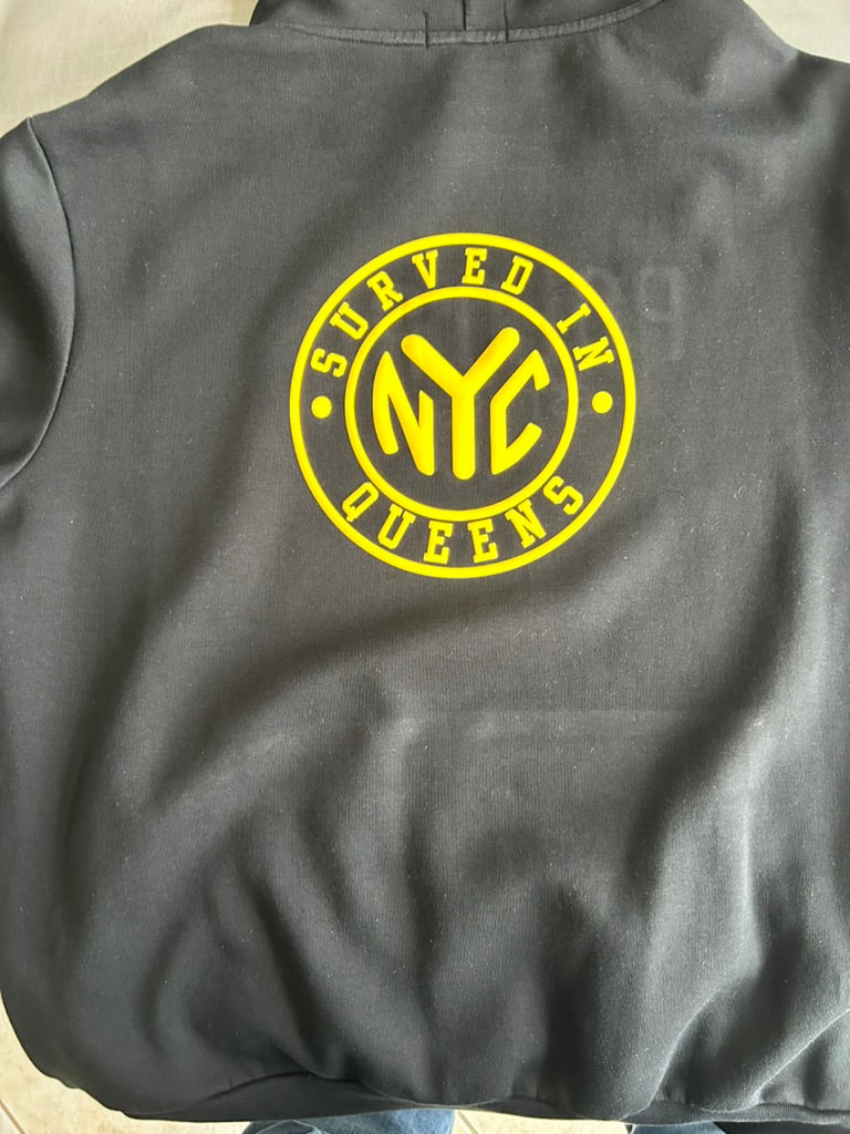 Queens Bound F Train Hoodie