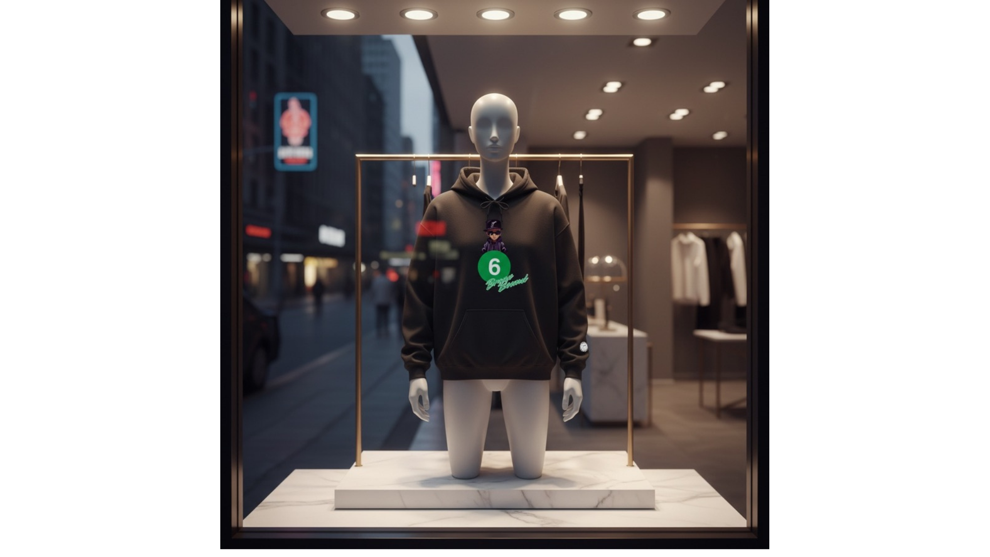 Bronx Bound Train Hoodie