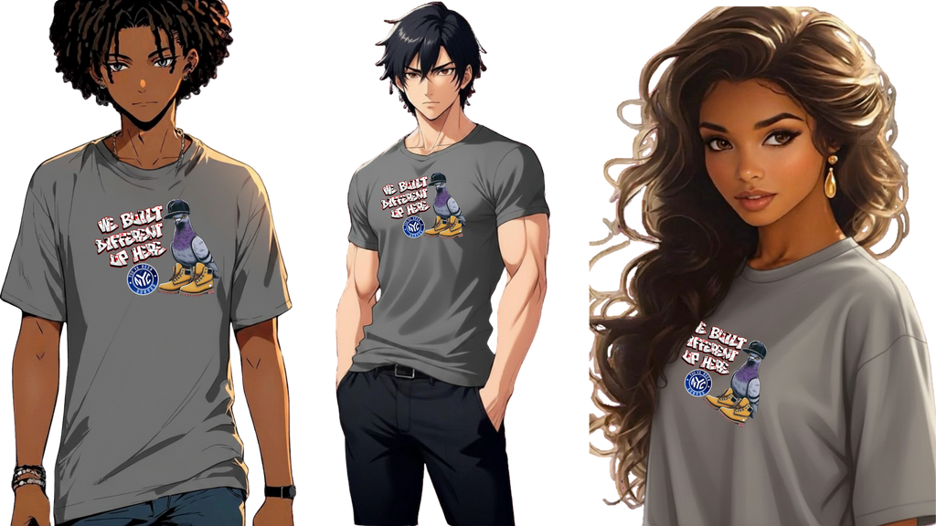 NYC Pigeon Strong Tee