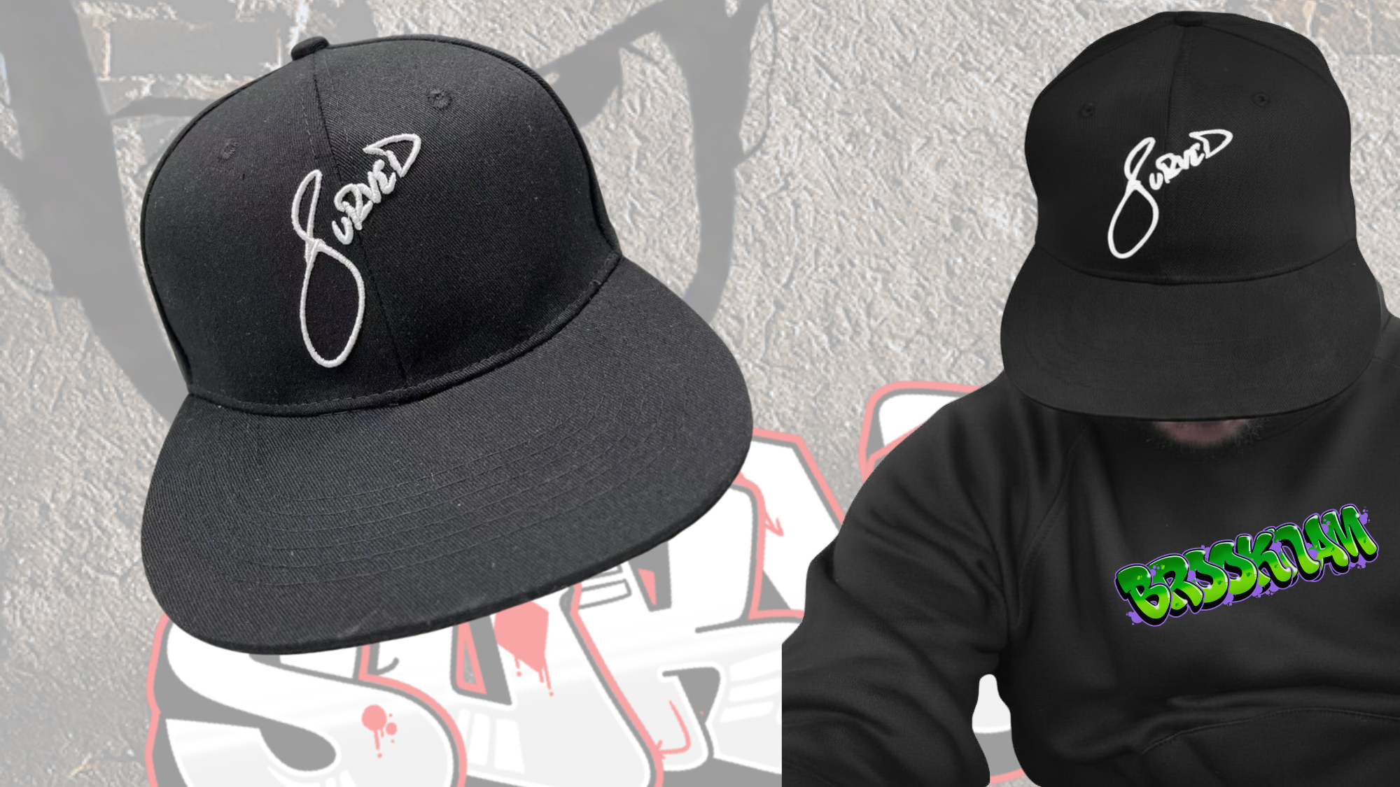Surved Signature Snapback